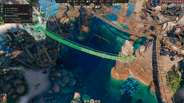 Afgebeeld: Een gameplay screenshot van Corsair Cove.