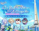 Officiële promotieafbeelding voor Honkai: Star Rail versie 4.5, „To Roll the Stars in Astropolis“.