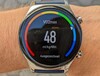 Het horloge geeft de VO2max-waarde pas na een training weer