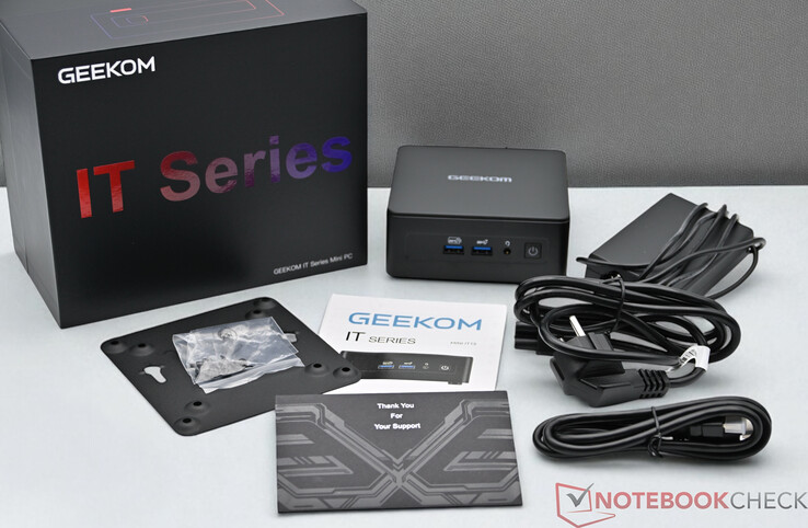 De Geekom Mini IT15 leveringsomvang