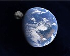 Een afbeelding van een asteroïde die op de Aarde afkoerst. (Afbeeldingsbron: Batman111 - Pixabay)