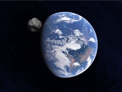 Een afbeelding van een asteroïde die op de Aarde afkoerst. (Afbeeldingsbron: Batman111 - Pixabay)