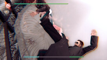 Afbeelding: Een screenshot van de gameplay uit Judgment.