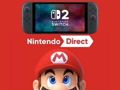 Volgende Nintendo Direct met Switch 2 boven Mario (Afbeelding bron: Nintendo of America met bewerkingen)