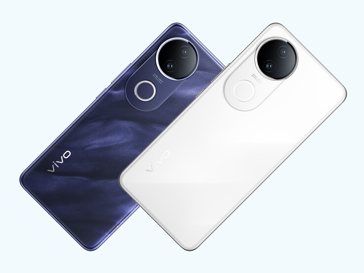 De Vivo T4R smartphone is verkrijgbaar in de kleuren arctic wit en twilight blauw (Afbeelding bron: Vivo)