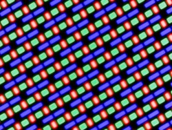 Subpixel raster