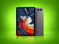 Alldocube iPlay 80E-tablet getoond van de voor- en achterkant