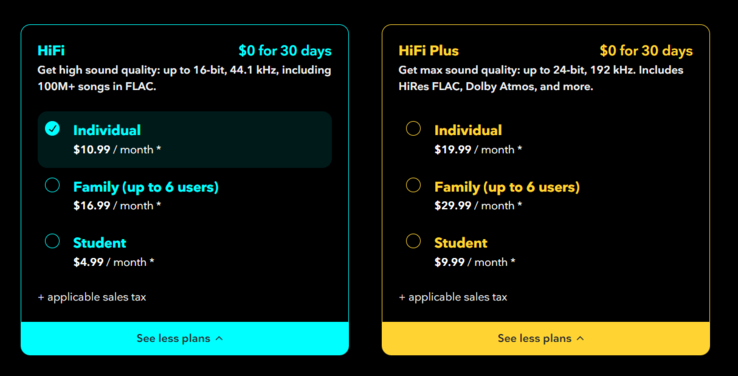 Tidal HiFi Plus zal in de toekomst zonder extra kosten deel uitmaken van het reguliere abonnement. (Afbeelding: Tidal)