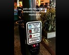 Een TikTok (screenshot) waarop de gehackte oversteekplaatsknop in Palo Alto te zien is. (Afbeeldingsbron: rosecampau op TikTok)
