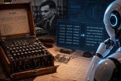 AI helpt bij het ontcijferen van twee Enigma-berichten die decennialang onoplosbaar bleven voor codebrekers.