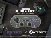 De Hyperkin Pixel Art draadloze controller is een moderne versie van de SNES-controller. (Afbeeldingsbron: Hyperkin)