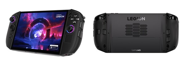 De Legion Go 2 Powered by SteamOS ziet er niet anders uit dan de Windows-versie. (Afbeeldingsbron: Lenovo)