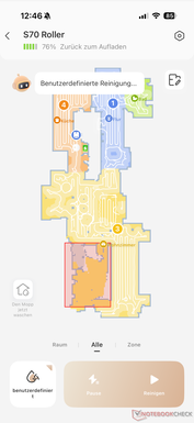 Overzicht met live voortgang