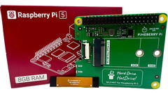 Pineberry Pi debuteert Bovenste en onderste HatDrive voor Raspberry Pi 5 SBC (Afbeeldingsbron: Pineberry)