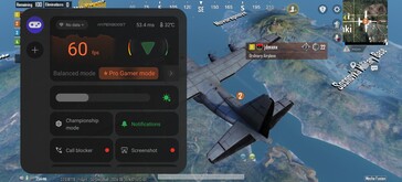 PUBG Mobile: HD, 60 fps gemiddeld.