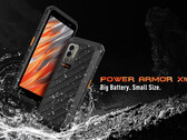 De Ulefone Power Armor X11 is relatief compact voor een robuuste smartphone. (Afbeelding bron: Ulefone)