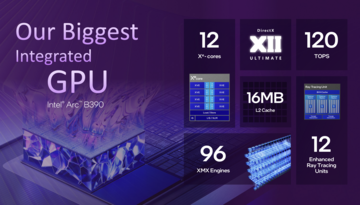 Intel Arc B390 Overzicht (Afbeelding Bron: Intel)