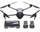 De RC Pro 2-afstandsbediening van DJI heeft een innovatief ontwerp met een uitklapbaar display. (Afbeeldingsbron: via Igor Bogdanov)