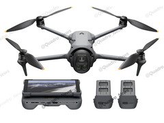 De RC Pro 2-afstandsbediening van DJI heeft een innovatief ontwerp met een uitklapbaar display. (Afbeeldingsbron: via Igor Bogdanov)