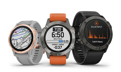 Garmin blijft kleine wijzigingen aanbrengen aan de Fenix 6-serie en zijn concurrenten. (Afbeelding bron: Garmin)