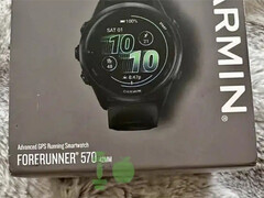 De Forerunner 570 wordt verwacht in drie kleuropties per maat. (Afbeeldingsbron: via Gadgets &amp;amp; Wearables)