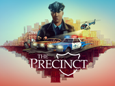 Officiële basisafbeelding van The Precinct, met agent Nick Cordell Jr. en de belangrijkste visuele thema's (Afbeelding bron: Fallen Tree Games via Games Press)
