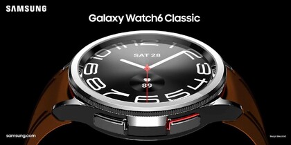 Galaxy Watch6 Classic. (Afbeeldingsbron: @evleaks)