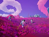 Astroneer is een sci-fi survival knutselspel met co-op voor vier spelers en veel felle kleuren. (Afbeeldingsbron: Steam)