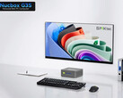 De NucBox G3S begint bij $139,99. Afgebeeld: een promofoto van de mini PC. (Afbeeldingsbron: GMK - bewerkt)
