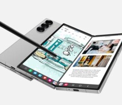 De Galaxy Z Fold6 had, net als de Z Fold5 en Z Fold4 daarvoor, een camera onder het scherm. (Afbeelding Bron: Samsung)