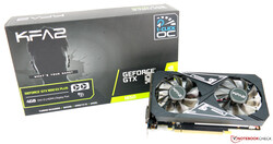 De KFA2 GeForce GTX 1650 EX Plus (1-Click OC), geleverd door: KFA2 Germany