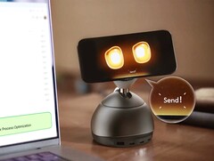 De Loona DeskMate breidt de iPhone uit met een klein robotlichaam (Afbeelding bron: Keyi TEch)