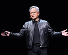 Jensen Huang, CEO van Nvidia houdt een toespraak (Beeldbron: CNA)