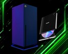 Blu-ray-station te zien naast de Xbox-console van Project Helix