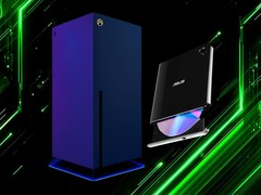 Blu-ray-station te zien naast de Xbox-console van Project Helix