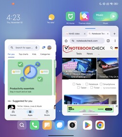 Multitasking met de Floating Windows-functie van MIUI 14.1.