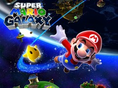Super Mario Galaxy banner wordt getoond (Afbeelding bron: Nintendo of America met bewerkingen)