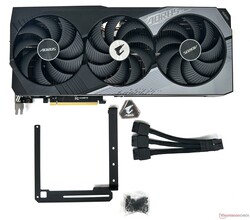 Aorus GeForce RTX 4070 Ti Master - In-box accessoires