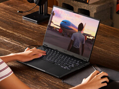 De nieuwe TUF Gaming A14 in de Jaeger Grey kleurstelling. (Afbeeldingsbron: Asus)