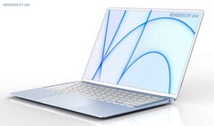 De nieuwe 12,9-inch MacBook wordt waarschijnlijk geleverd in een lichtblauwe kleurstelling.