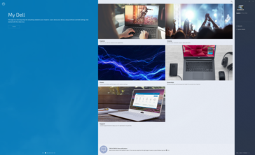 MyDell startpagina