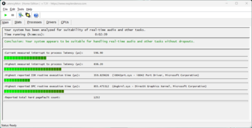 LatencyMon - Overzicht