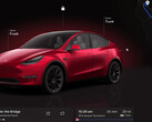 Model Y met AMD-chip krijgt visualisaties van Cybertruck (afbeelding: Tesla)