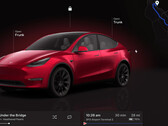 Model Y met AMD-chip krijgt visualisaties van Cybertruck (afbeelding: Tesla)