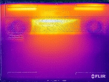 Oppervlaktetemperaturen bodem (stresstest iGPU-versie)