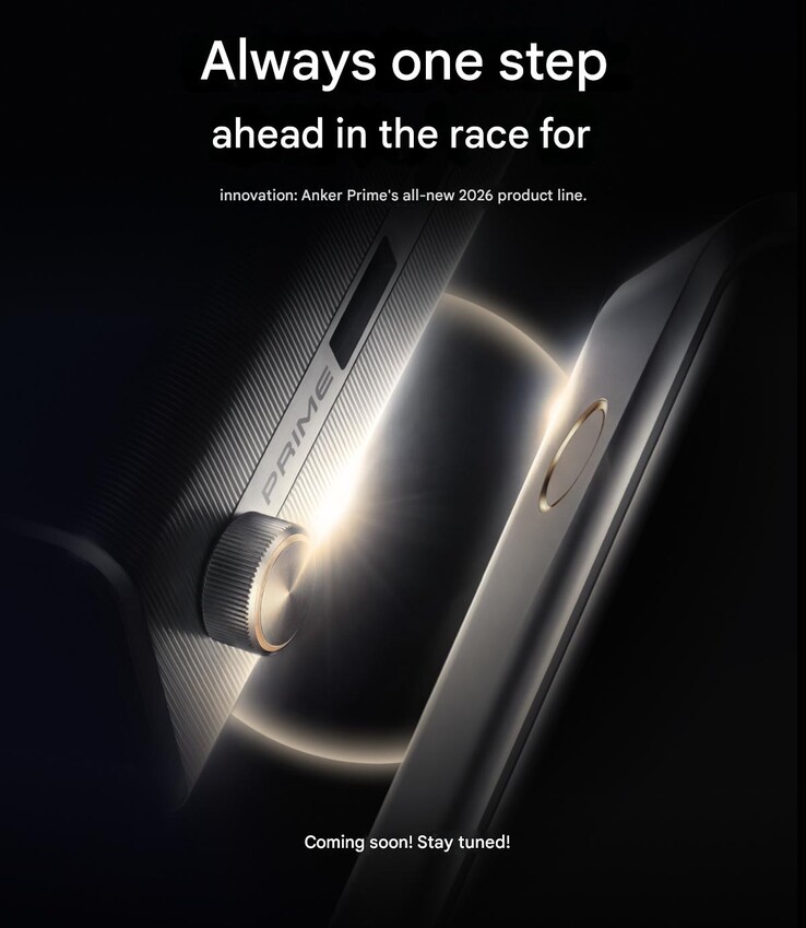 De Weibo teaser poster voor de 2026 Anker Prime oplaadserie (machine vertaald)