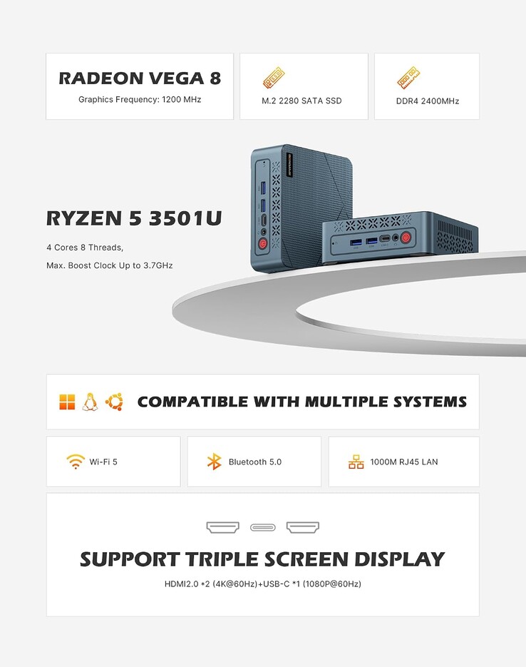 Bosgame E2 Plus Mini-pc