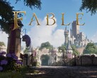 Banner met Albion uit de reboot van Fable 