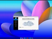 Arch-gebaseerde SDesk Linux desktop (Afbeelding bron: DistroWatch)