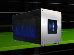 De Breakaway Box 850 T5 werd eind 2025 voor het eerst geïntroduceerd. Afgebeeld: een promotiefoto van het eGPU-dock.